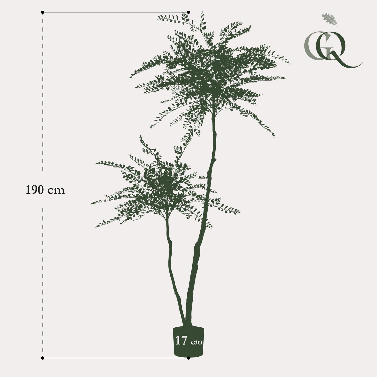 kunstplant Sophora tree Honingboom 190cm