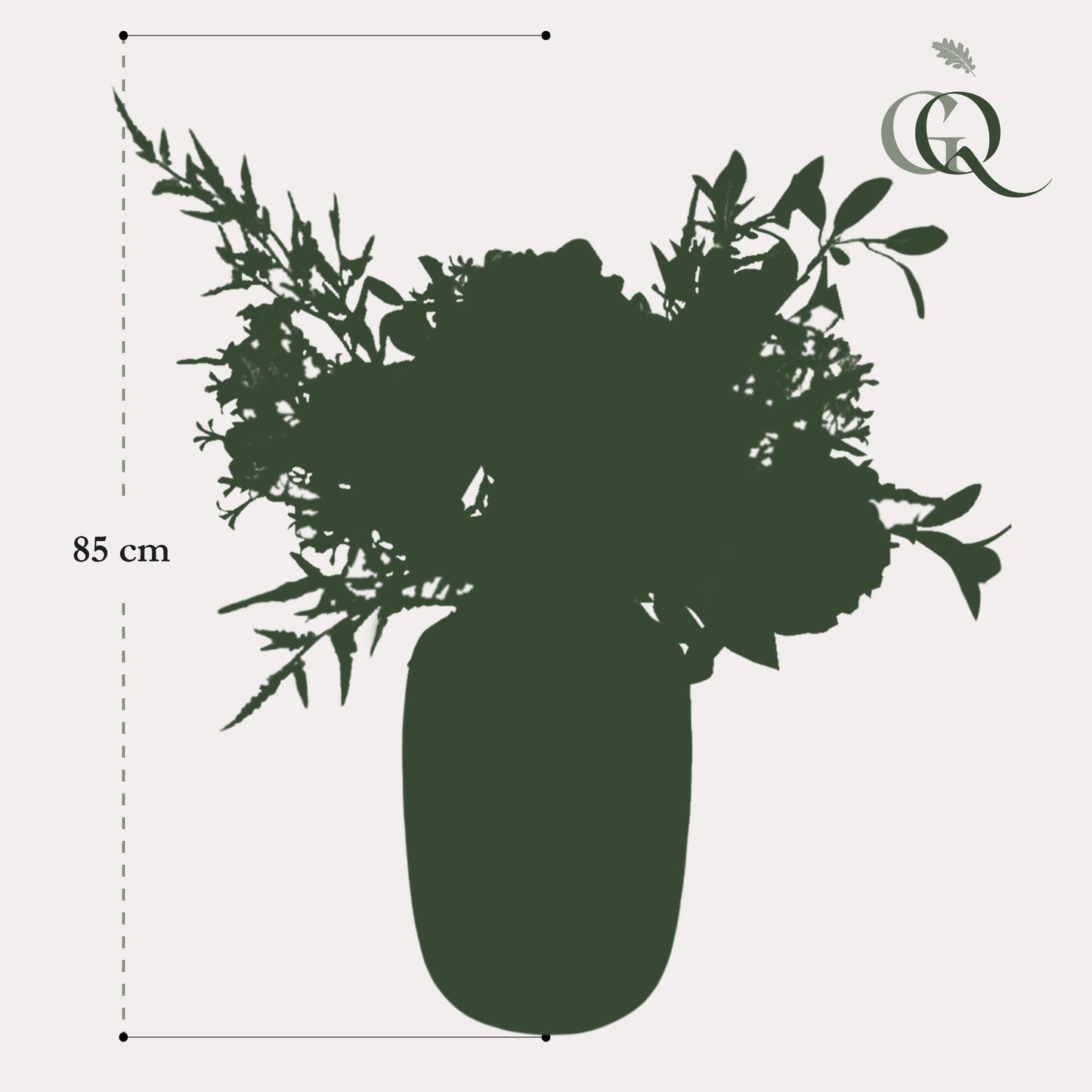 Boeket Shiny Pink - 80cm