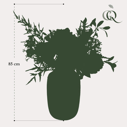 Boeket Shiny Pink - 80cm